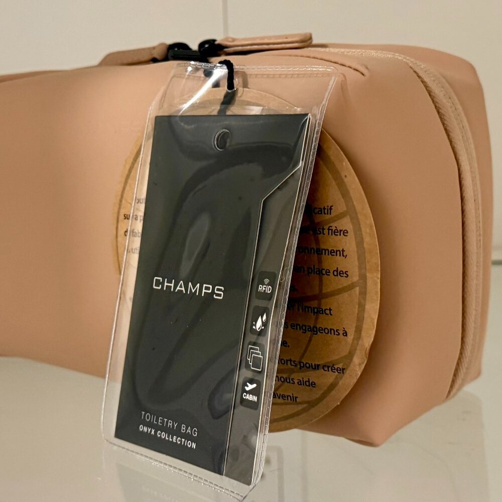 Pink Clay Cosmetic Case Brand New Brand Champs